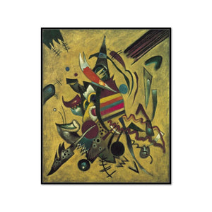 Wassily Kandinsky, Points, 1920, Framed art prints in 3 sizes with black frame by 2020ArtSolutions