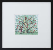 Apple Tree by Maurice Sendak Vintage Print Framed in Black - Special Edition, by 1000Artists.com
