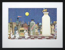 Cityscape by Maurice Sendak Framed Art Print - Special Edition by 1000Artists.com