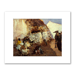 John Singer Sargent, Gypsy Encampment, Granada, Spain, c. 1912-1913, Addison Gallery of American Art. Fine Art Prints in various sizes by 1000Artists.com