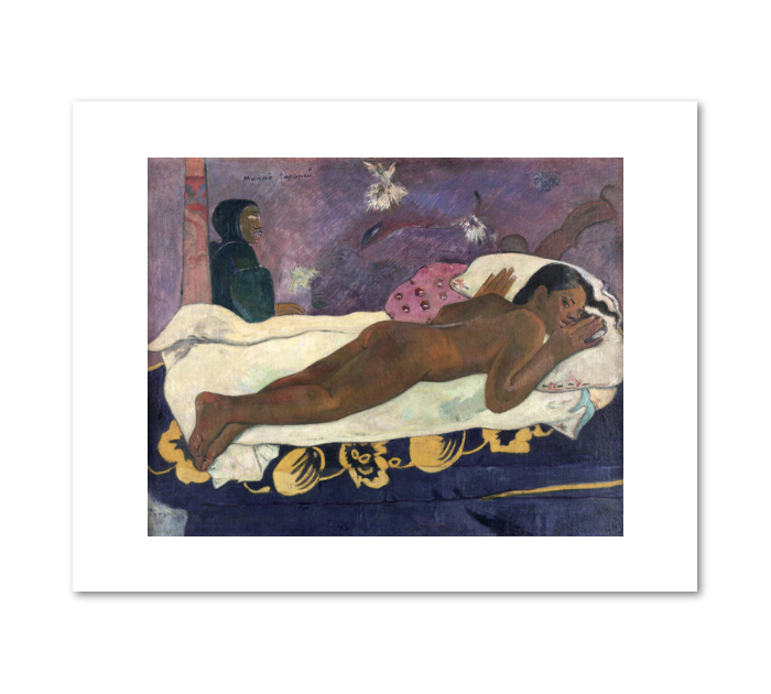 Manao tupapau (Spirit of the Dead Watching) by Paul Gauguin
