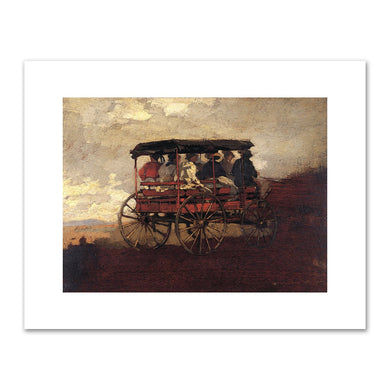 Winslow Homer, White Mountain Wagon, c. 1869, Fine Art Prints in various sizes by 1000Artists.com