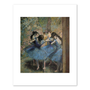 Edgar Degas, Dancers in Blue, 1890, Fine Art Prints in various sizes by 1000Artists.com