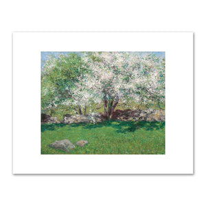 John Leslie Breck, Apple Trees, circa 1889, Private Collection. Photo © Christie's Images / Bridgeman Images. Fine Art Prints in various sizes by 1000Artists.com