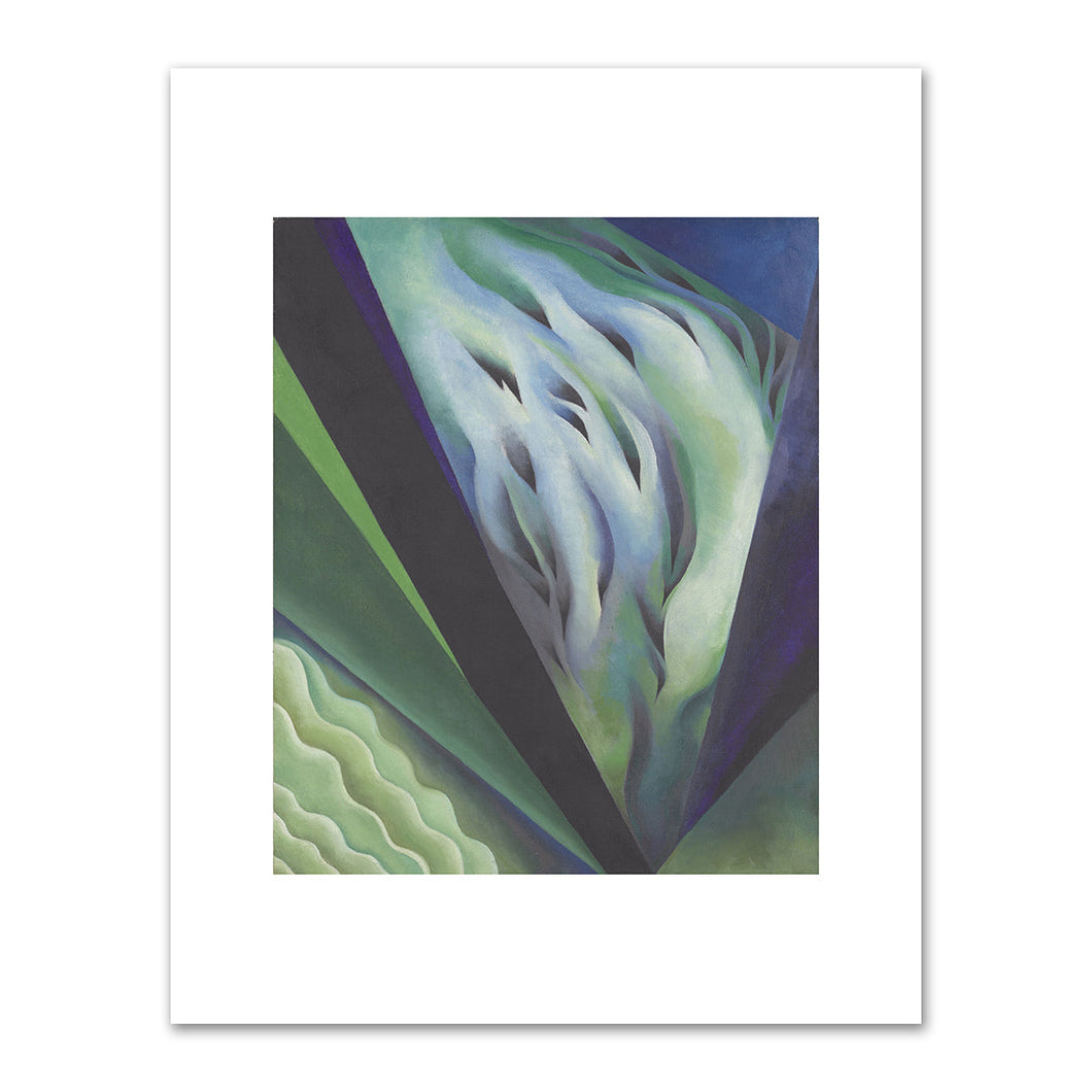 Georgia O'Keeffe, Blue and Green Music, 1919-21, Art Institute of Chicago. Fine Art Prints in various sizes by 1000Artists.com