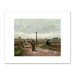 Vincent van Gogh, The Outskirts of Paris, 1886, Private Collection, Photo © Christie's Images / Bridgeman Images. Fine Art Prints in various sizes by 1000Artists.com