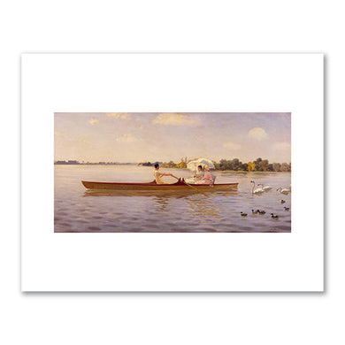 Giuseppe De Nittis, On Thames, 1878, Private Collection. Photo © G. Dagli Orti /© NPL - DeA Picture Library / Bridgeman Images. Fine Art Prints in various sizes by 1000Artists.com