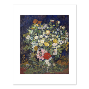 Vincent van Gogh, Bouquet of Flowers in a Vase, 1890, Fine Art Prints in various sizes by 1000Artists.com