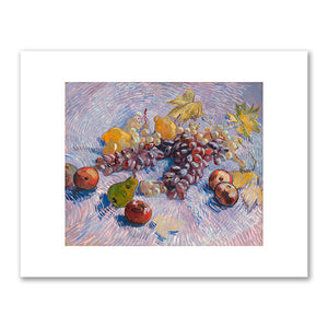 Vincent van Gogh, Grapes, Lemons, Pears, and Apples, 1887, The Art Institute of Chicago. Fine Art Prints in various sizes by 1000Artists.com