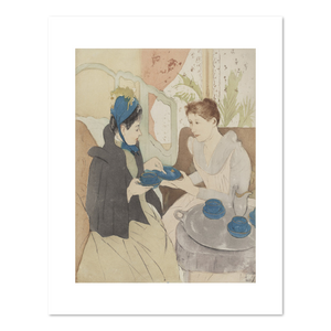 Mary Cassatt, Afternoon Tea Party, Fine Art Prints in various sizes by 1000Artists.com