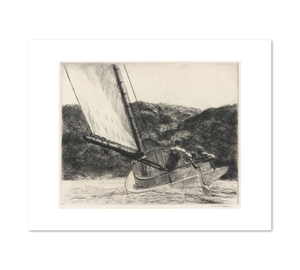 Edward Hopper, The Cat Boat, 1922, Terra Foundation for American Art. Fine Art Prints in various sizes by 1000Artists.com