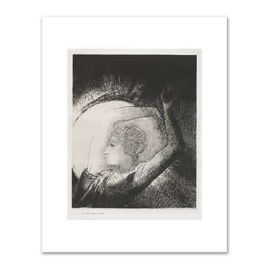 Odilon Redon, The Apocalypse of Saint John: A Woman Clothed with the Sun, 1899, The Cleveland Museum of Art. Fine Art Prints in various sizes by 1000Artists.com