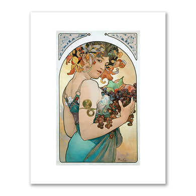 Alphonse Mucha, Fruit, 1897, Private Collection. Fine Art Prints in various sizes by 1000Artists.com