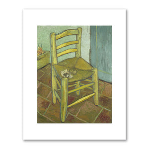Vincent van Gogh, Van Gogh's Chair, November 1888, National Gallery, London. Fine Art Prints in various sizes by 1000Artists.com
