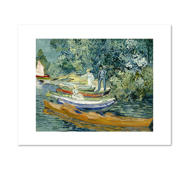 Vincent van Gogh, Bank of the Oise at Auvers, Fine Art Prints in various sizes by 1000Artists.com