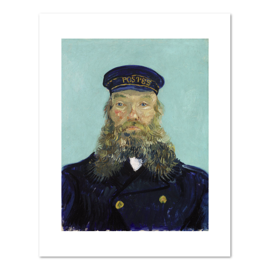 Vincent van Gogh, Portrait of Postman Roulin, Fine Art Prints in various sizes by 1000Artists.com