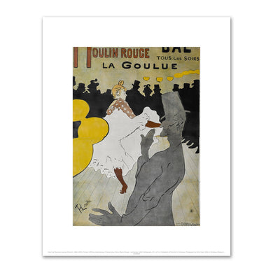 Henri de Toulouse-Lautrec, Moulin Rouge - La Goulue, 1891, Fine Art Prints in various sizes by 1000Artists.com