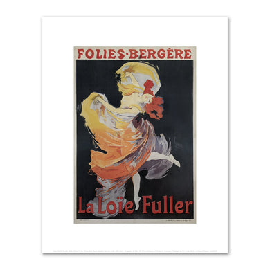 Jules Chéret, Folies-Bergère / La Loïe Fuller, 1893, Fine Art Prints in various sizes by 1000Artists.com