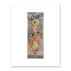 Jules Chéret, Librairie Ed. Sagot, 1891, Fine Art Prints in various sizes by 1000Artists.com