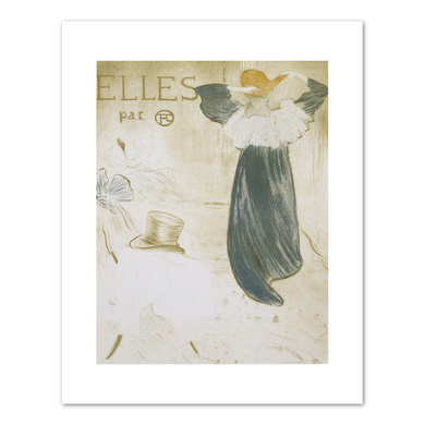 Henri de Toulouse-Lautrec (French, 1864-1901), Frontispiece, Elles, c. 1896, Fine Art Prints in various sizes by 1000Artists.com