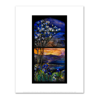 Tiffany Studios, River of Life window, c. 1900-1910, Fine Art Prints in 4 sizes by 2020ArtSolutions