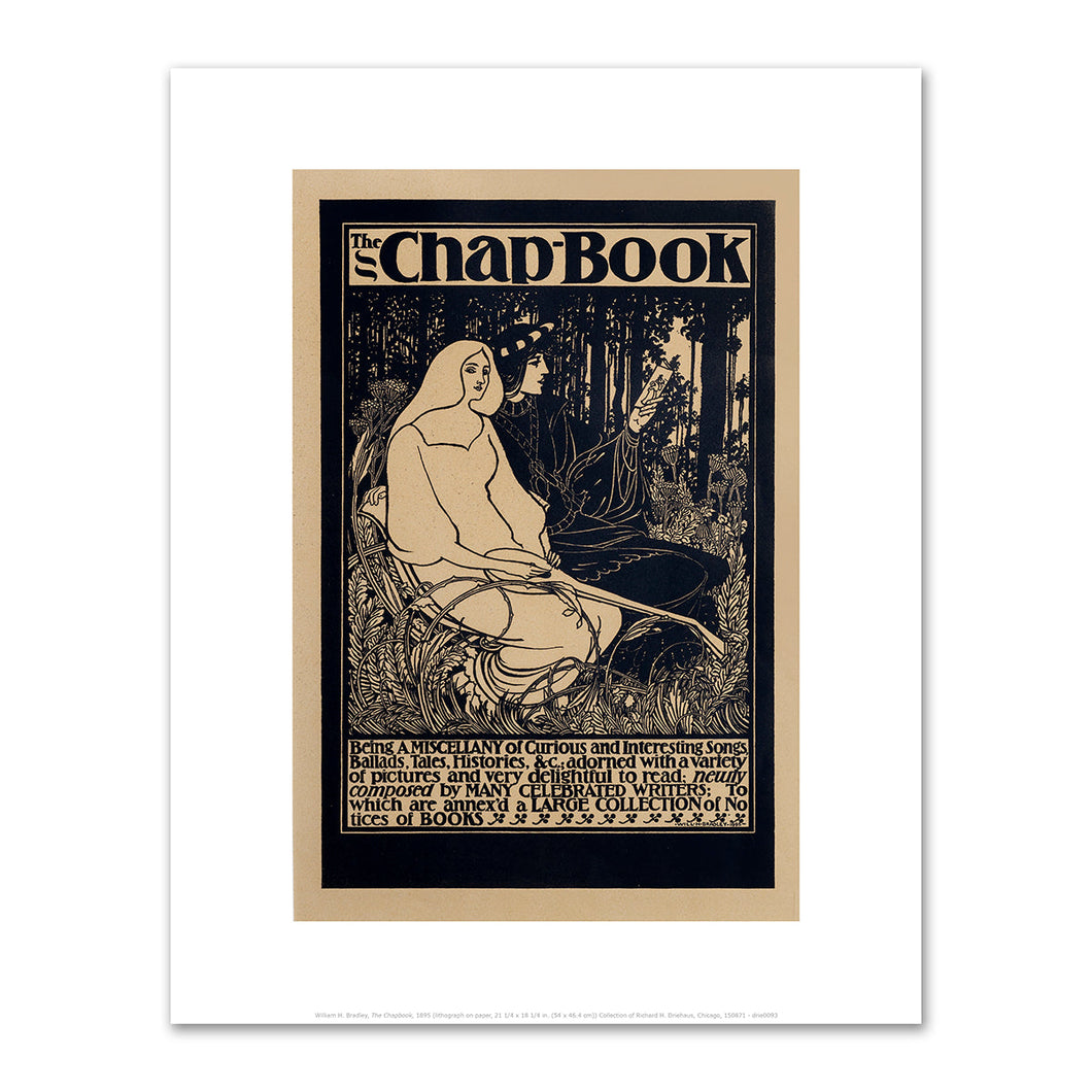 William H. Bradley, The Chap-Book, 1895, Collection of Richard H. Driehaus, Chicago. Fine Art Prints in various sizes by 1000Artists.com