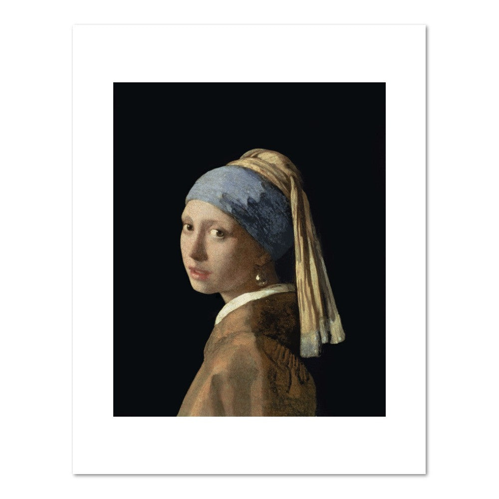Girl with a Pearl Earring by Johannes Vermeer Archival Print