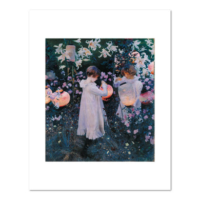 Carnation, Lily, Lily, Rose by John Singer Sargent Archival Print
