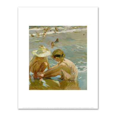 Joaquin Sorolla y Bastida, The Wounded Foot, 1909, J. Paul Getty Museum, Fine Art Prints in various sizes by 1000Artists.com
