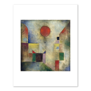 Paul Klee, Red Balloon (Roter Ballon), 1922, Fine Art Prints in various sizes by 1000Artists.com