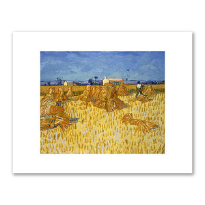 Vincent van Gogh, Corn Harvest in Provence, June 1888, The Israel Museum, Jerusalem. Fine Art Prints in various sizes by 1000Artists.com