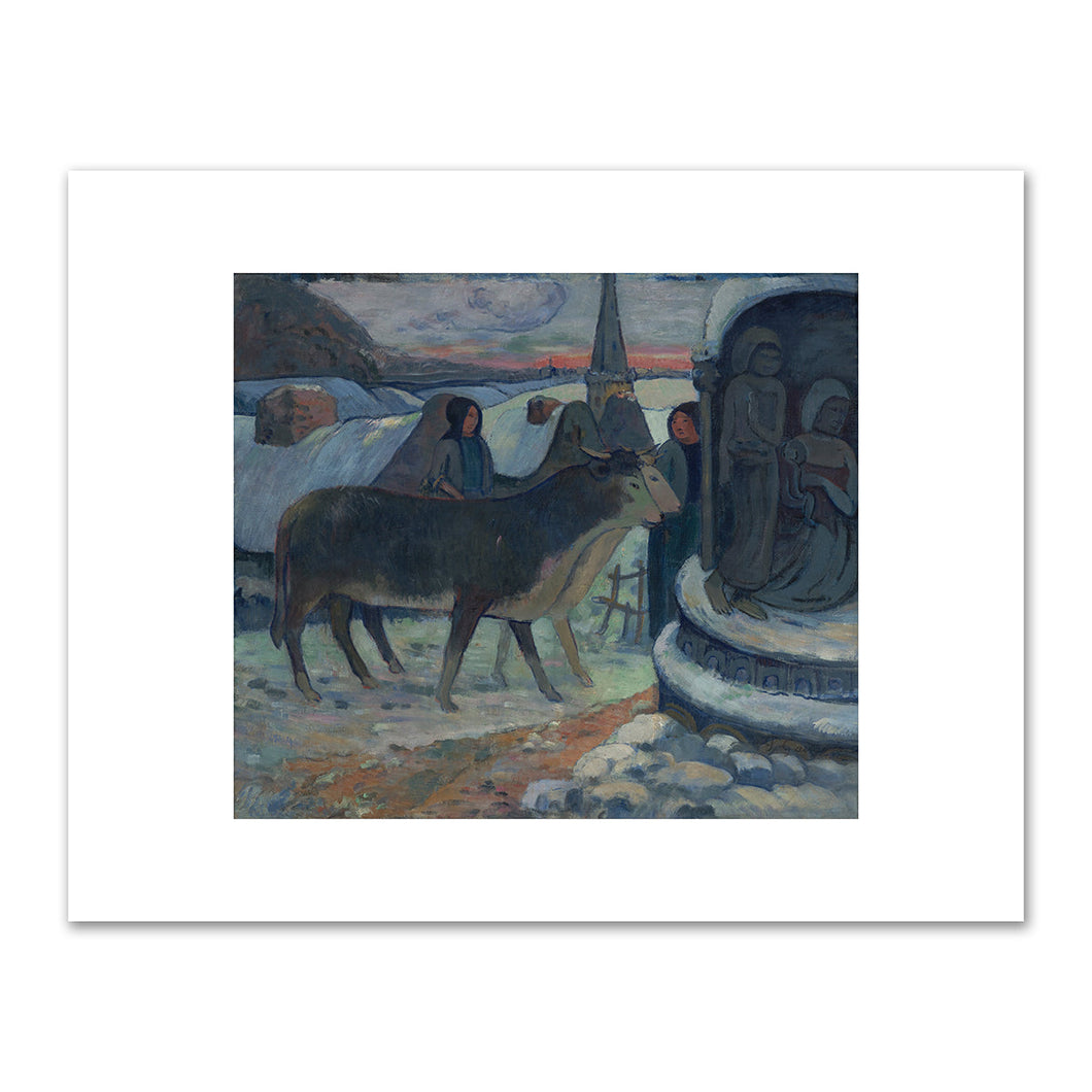 Paul Gauguin, Christmas Night (The Blessing of the Oxen), 1902-1903, Indianapolis Museum of Art. Fine Art Prints in various sizes by 1000Artists.com