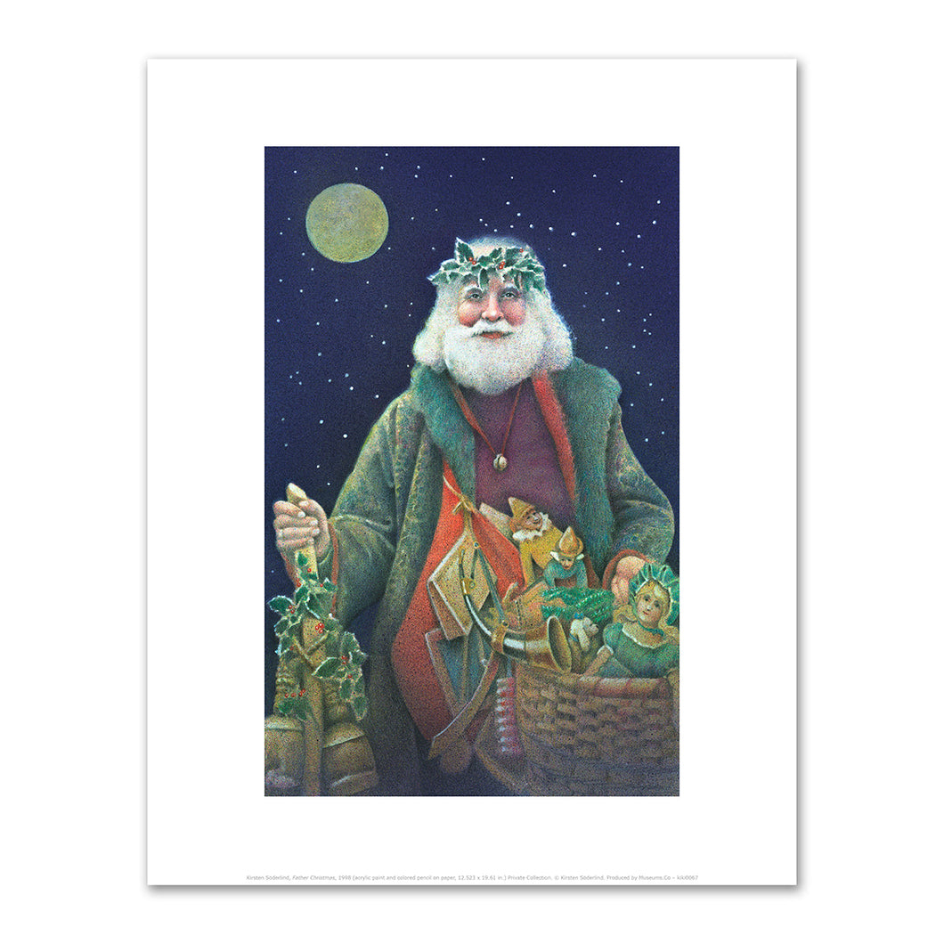 Kirsten Söderlind, Father Christmas, 1998, Private Collection. © Kirsten Söderlind. Fine Art Prints in various sizes by 1000Artists.com