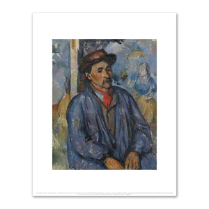 Paul Cézanne, Man in a Blue Smock, c. 1896–97, Kimbell Art Museum. Fine Art Prints in various sizes by 1000Artists.com