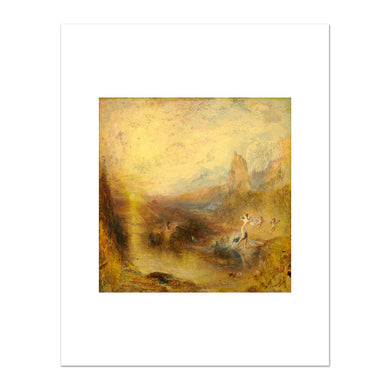 Joseph Mallord William Turner, Glaucus and Scylla, 1841, Kimbell Art Museum. Fine Art Prints in various sizes by 1000Artists.com