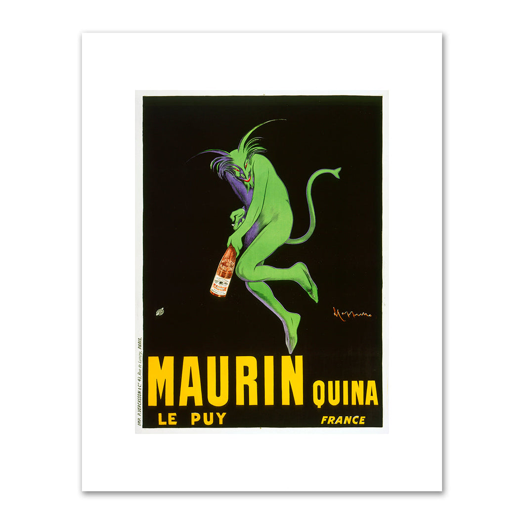 Leonetto Cappiello, Maurin Quina, 1908, Milwaukee Art Museum. Fine Art Prints in various sizes by 1000Artists.com