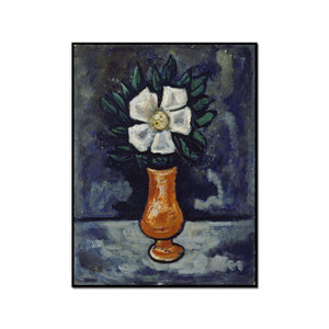 Marsden Hartley, White Flower, ca. 1917, Artblock in 3 sizes by 2020ArtSolutions