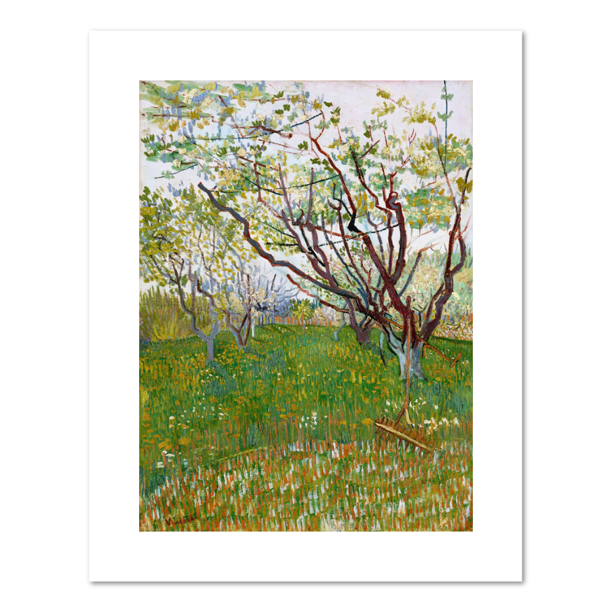 Vincent van Gogh, The Flowering Orchard, 1888, Fine Art Prints in various sizes by 1000Artists.com