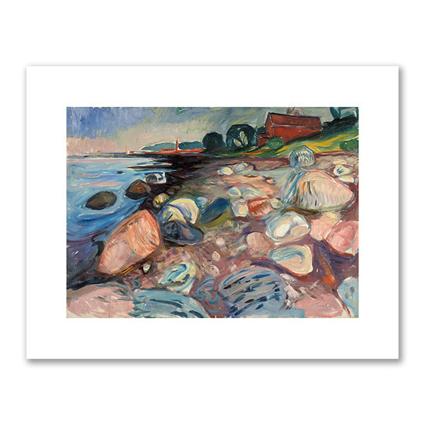 Edvard Munch, Beach, 1904, Munchmuseet, Oslo, Norway. Fine Art Prints in various sizes by 1000Artists.com
