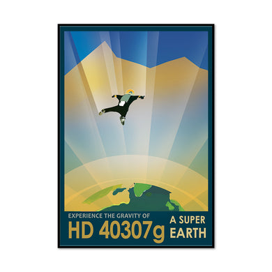 Experience the Gravity of HD 40307g: A Super Earth Artblock