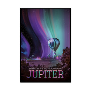 Experience the Mighty Auroras of Jupiter Artblock