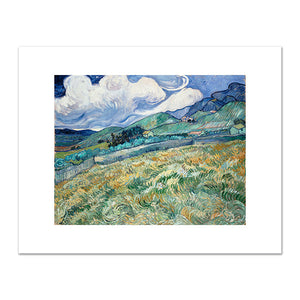 Vincent van Gogh, Landscape from Saint-Rémy, 1889, Ny Carlsberg Glyptotek, Copenhagen. Fine Art Prints in various sizes by 1000Artists.com
