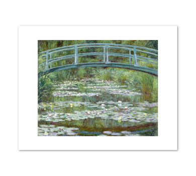 Claude Monet, The Japanese Footbridge, 1899, Fine Art Prints in various sizes by 1000Artists.com