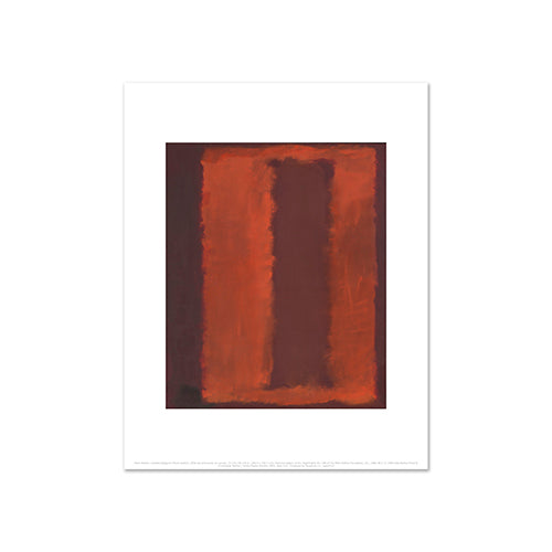 Untitled (Seagram Mural sketch) by Mark Rothko, Art Print in 4 sizes by 2020ArtSolutions