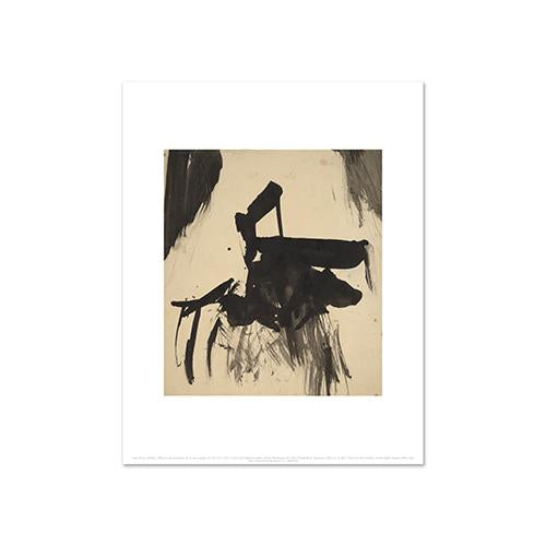 Franz Kline, Untitled, 1950s, Fine Art Prints in various sizes by 1000Artists.com