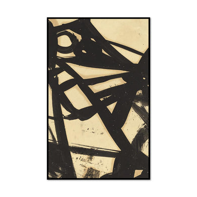 Franz Kline, Untitled, 1940s-1950s, Framed Art Prints with black frame in 3 sizes by 1000Artists.com