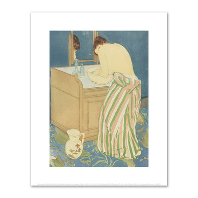 Mary Cassatt, Woman Bathing, 1890-1891, Fine Art Prints in various sizes by 1000Artists.com