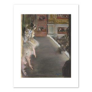 Edgar Degas, Dancers at the Old Opera House,  c. 1877, Fine Art Prints in various sizes by 1000Artists.com