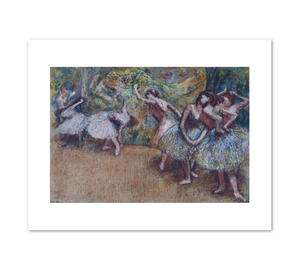 Edgar Degas, Ballet Scene, c. 1907, Fine Art Prints in various sizes by 1000Artists.com
