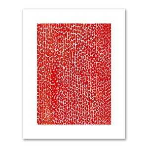 Alma Thomas, Red Rose Cantata, 1973, National Gallery of Art, Washington DC. Fine Art Prints in various sizes by 1000Artists.com